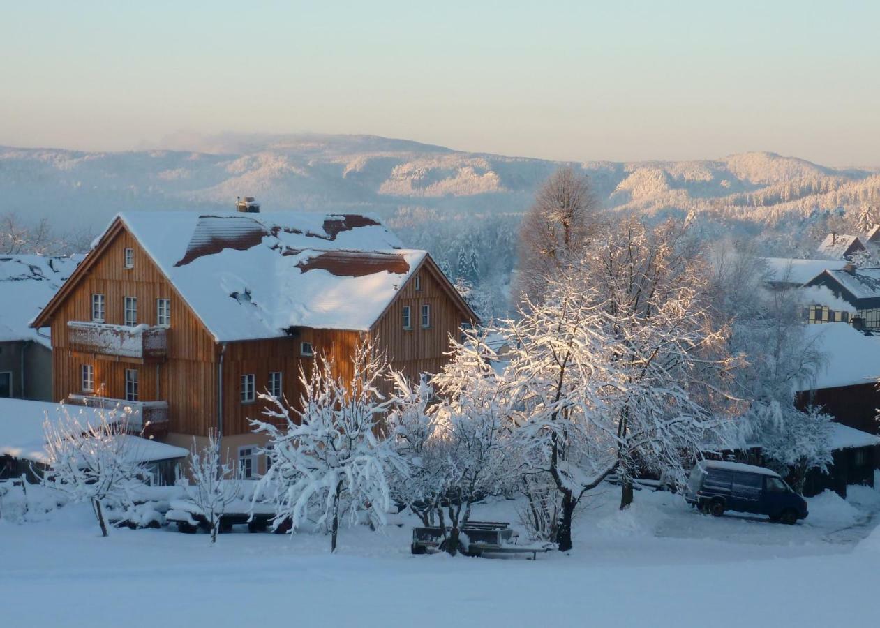Ferienhaus Winterbergblick, Saechsische Schweiz Hinterhermsdorf Dış mekan fotoğraf